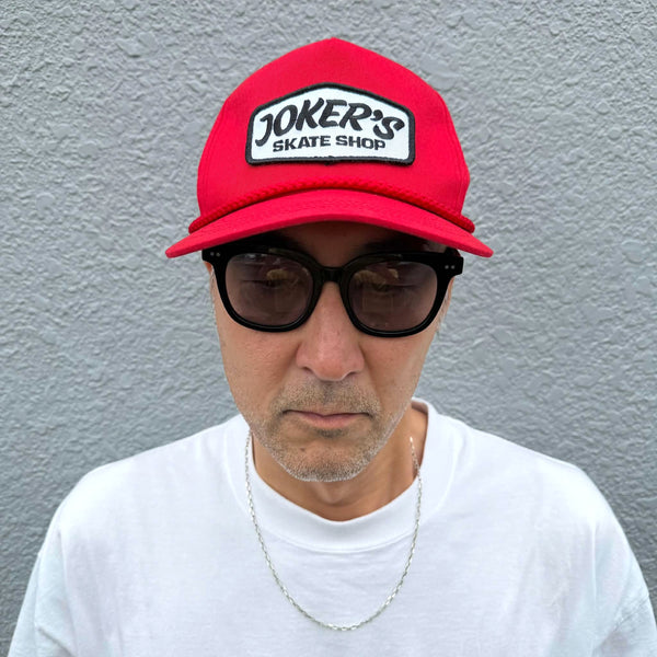 JOKERS'S SKATE SHOP - CLASSIC ROPE CAP - RED