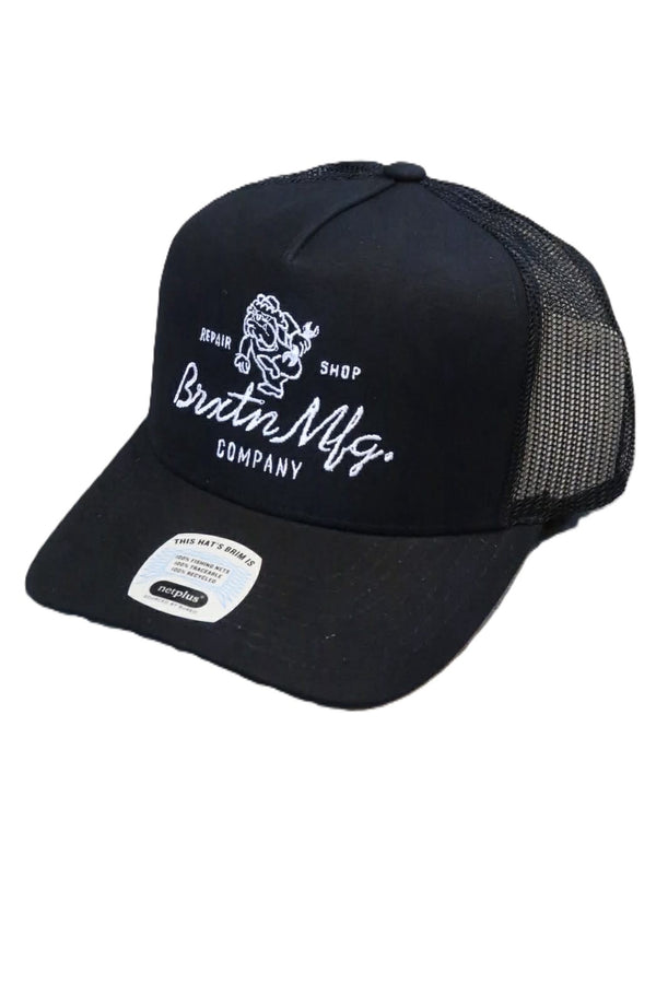 BRIXTON - TOLMAN C MP TRUCKER HAT - BLACK