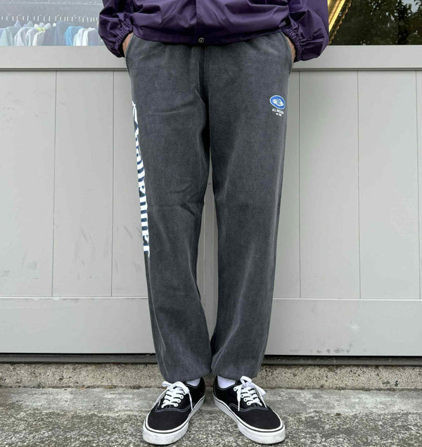 CHALLENGER - CLASSIC LOGO SWEAT PANTS - BLACK