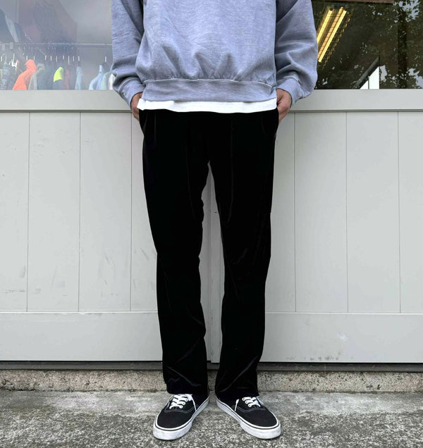 melple - WESTWOOD TRACK PANTS - BLACK