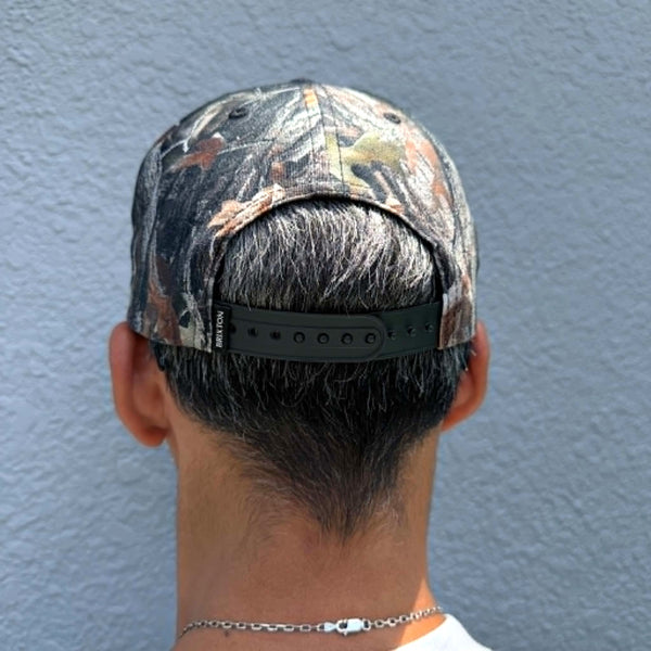 BRIXTON - DIVISION NP MP SNAPBACK - TREE CAMO
