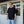 ARMY TWILL - 30/2 OE HALF SLEEVE PRINT TEE_AT - BLACK