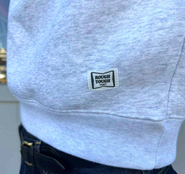 CLUCT - LIFE IS THRILL [CREW SWEAT] - ASH