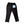 FIVE BROTHER - POLY/TWILL EASY PANTS - BLACK