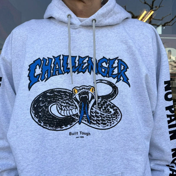 CHALLENGER - SNAKE HOODIE - GRAY