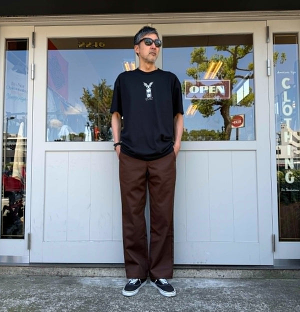 BRIXTON - HOURGLASS S/S STD - BLACK
