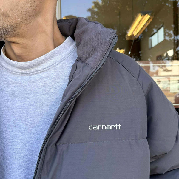 Carhartt WIP - NEBRASKA JACKET - PORPHRY / WHITE