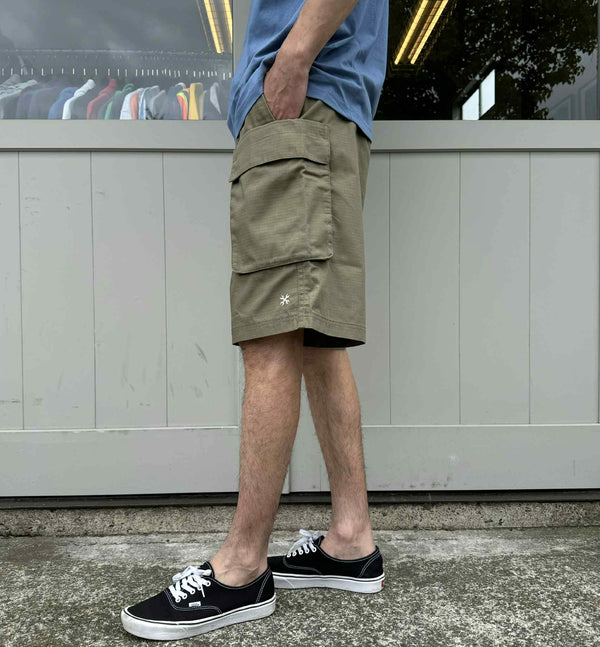 BLUCO - RIPSTOP CARGO SHORTS - OLIVE