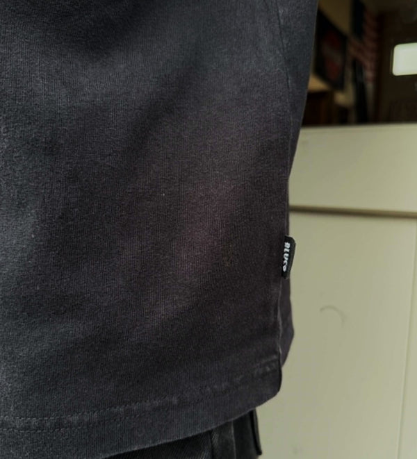 BLUCO - PIGMENT OVER T-SHIRTS - BLACK