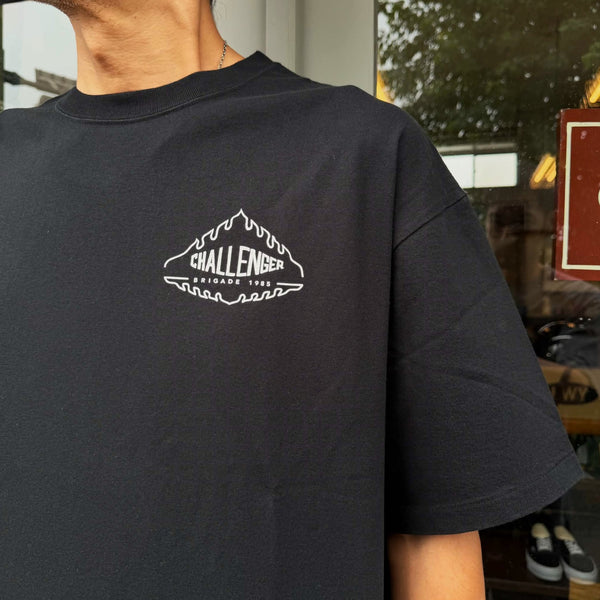 CHALLENGER - SNAKE TEE - BLACK
