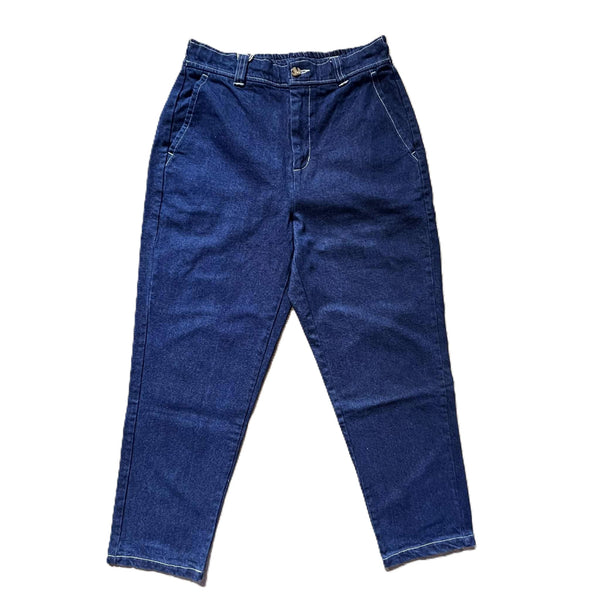 BIGMIKE - DEMIM EASY PANTS - D.INDIGO