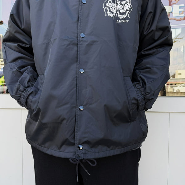BRIXTON - WATCHMAN LW COACHES JKT - BLACK