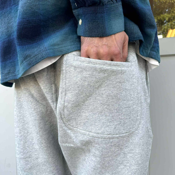 ARMY TWILL - SWEAT PANTS - GRAY