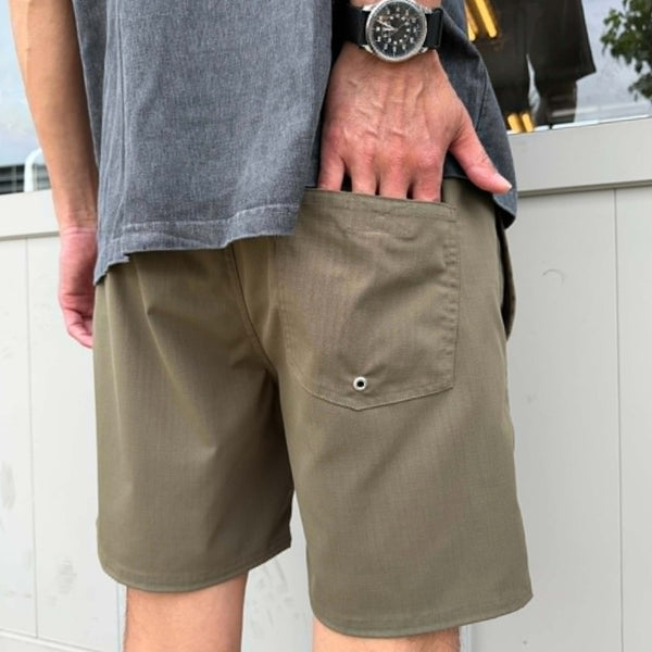 THE HARD MAN - THM STANDARD SHORTS - KHAKI
