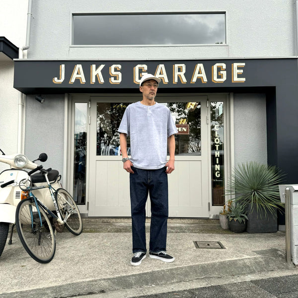 JACKMAN - HENLYNECK T-SHIRT - FADE LIIAC