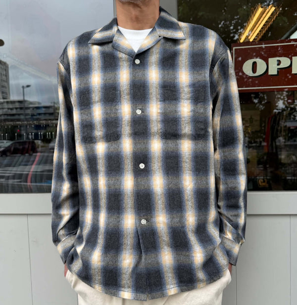 FIVE BROTHER -  CHECK ONE-OP SHIRTS - GREY