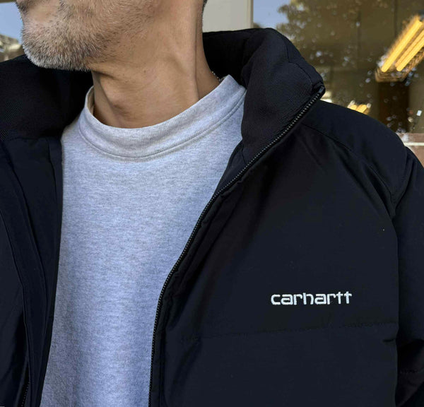 Carhartt WIP - NEBRASKA JACKET - BLACK / WHITE