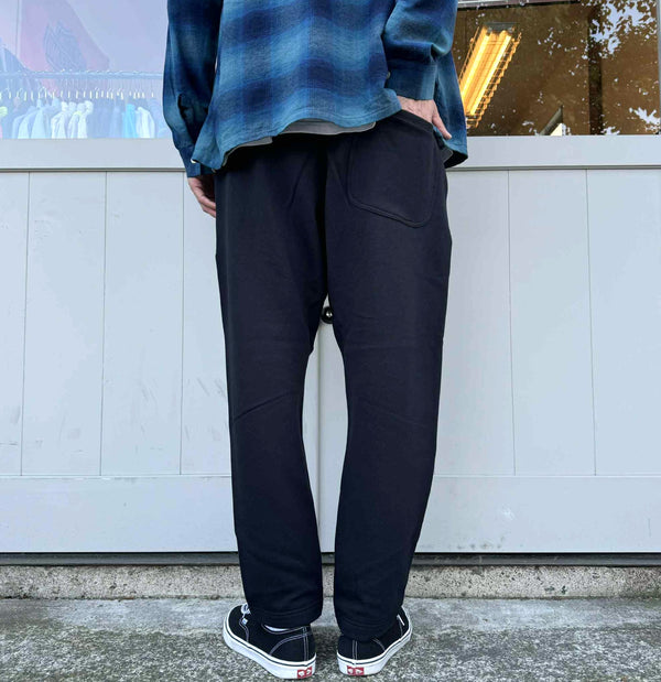 ARMY TWILL - SWEAT PANTS - BLACK