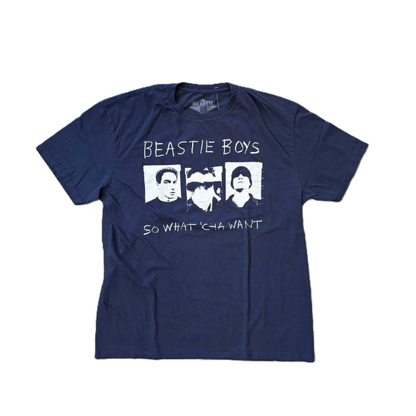 THRIFTY LOOK - THRIFTY BEASTIE BOYS TEE - NAVY