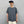 JACKMAN - HENLYNECK T-SHIRT - FADE BLUE GRAY