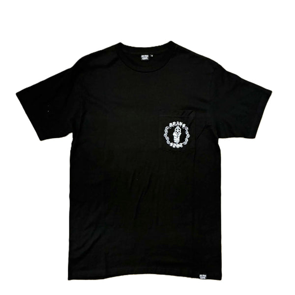 BEAVS SPOT - G0 AHEAD TEE - BLACK