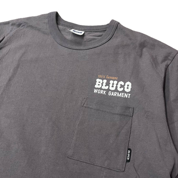 BLUCO - POCKET TEE BOLT - CHARCOAL