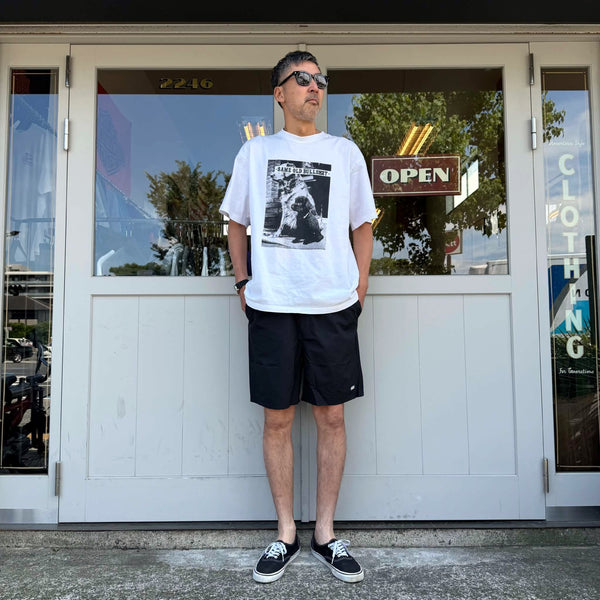 CHALLENGER - NYLON BASIC SHORTS - BLACK