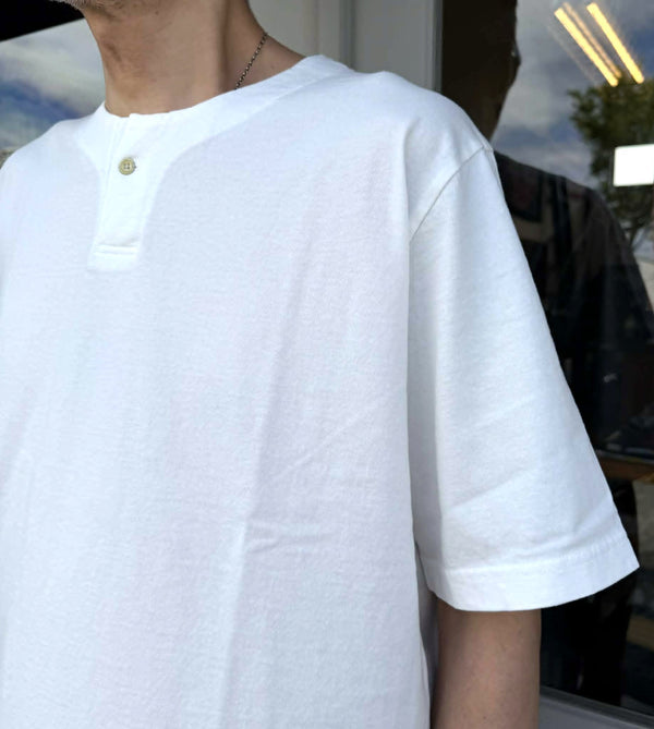 JACKMAN - HENLEYNECK T-SHIRT - WHITE