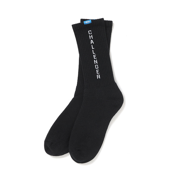 CHALLENGER - LOGO SOCKS - BLACK