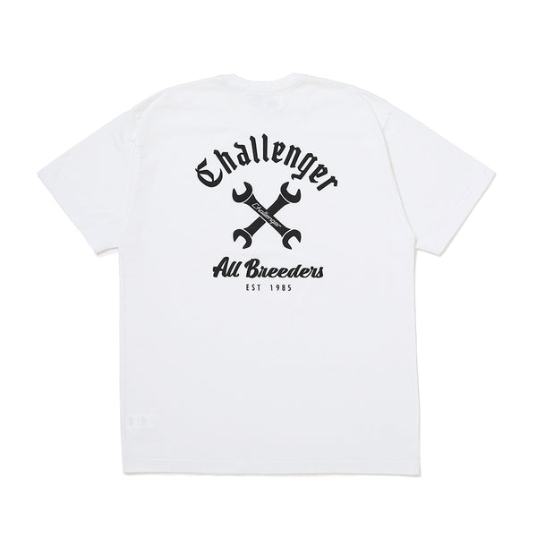 CHALLENGER - MECHANIC TEE - WHITE