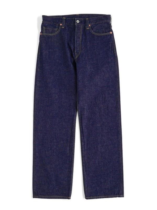 HOUSTON - WWⅡSELVEDGE DENIM PANTS - INDIGO ONE WASH