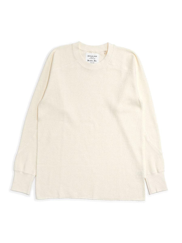 HOUSTON - HEAVY THERMAL C/N TEE - OFF WHITE
