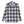 HOUSTON - PRINT FLANNEL O/C SHIRT - BLACK