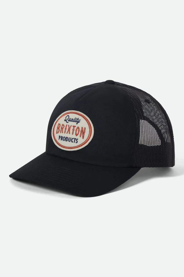 BRIXTON - HENRY MP TRUCKER HAT - BLACK