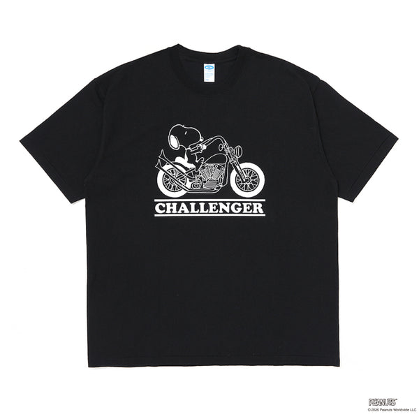CHALLENGER - SNOOPY TEE - BLACK
