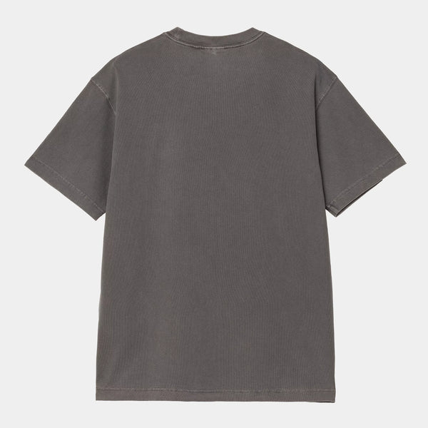 Carhartt WIP - NELSON T-SHIRTS - GRAPHITE (garment dyed)