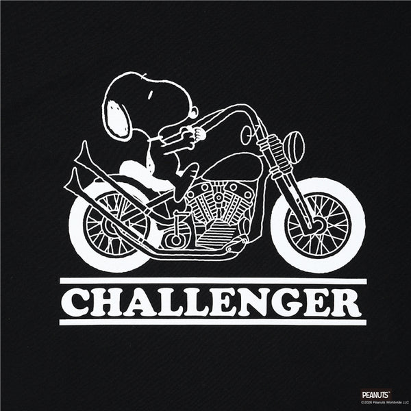 CHALLENGER - SNOOPY TEE - BLACK
